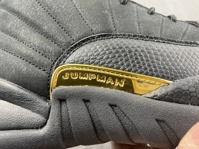 Kick Theory Taxi Jordan 12 CT8013-071 Air Black 0731